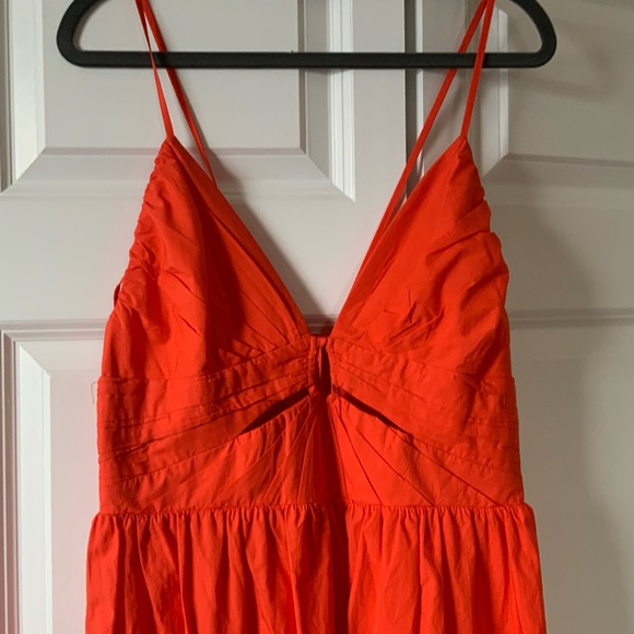 Ulla Johnson Phoebe Cutout Tiered Halter Midi Dress - Picture 4 of 13